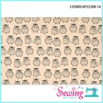 COTTON 100% PRINTED FABRIC:AP22308-1A & 1B